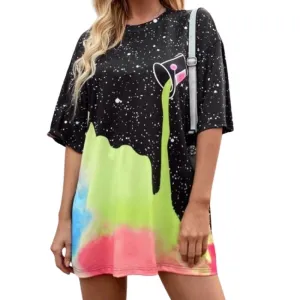 T-Shirt Vintage Femme Été
