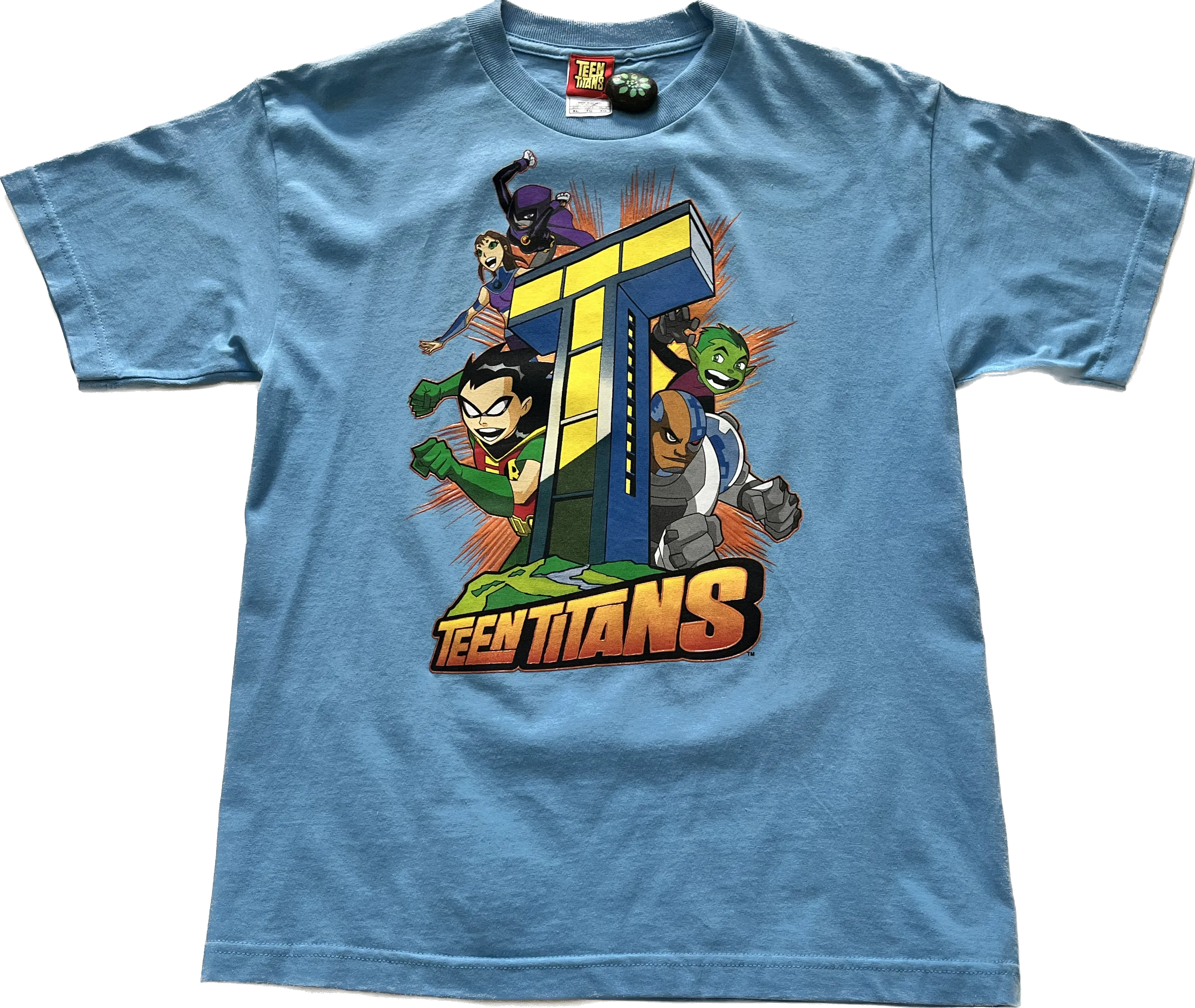 Teen Titan Blue Vintage '05 Tee