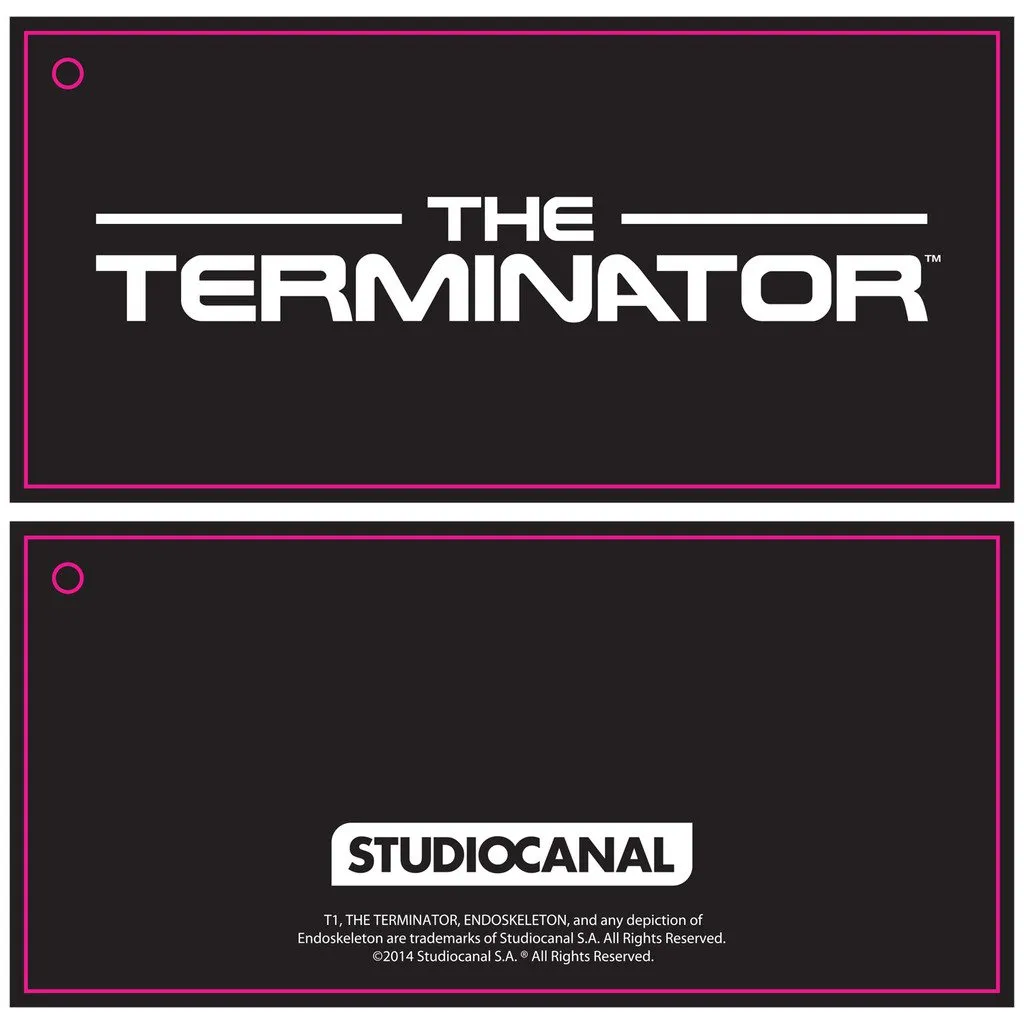 Terminator Movie Poster Official Men's T-shirt (Black)