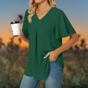 Tessa™ | Simple and Casual V-neck blouse