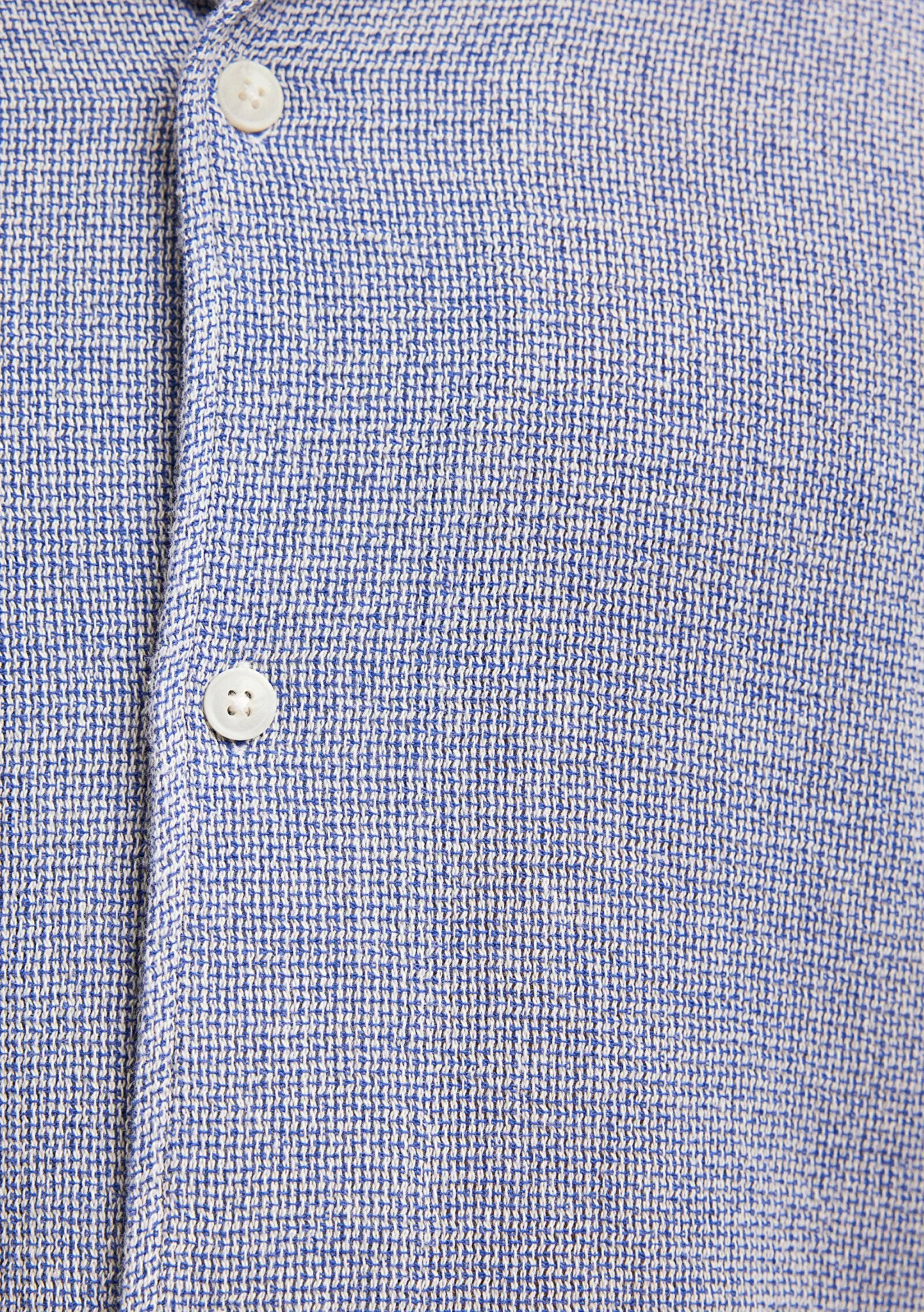 Textured Blue Shirt