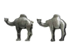 Textured Camel Pendant Cufflinks