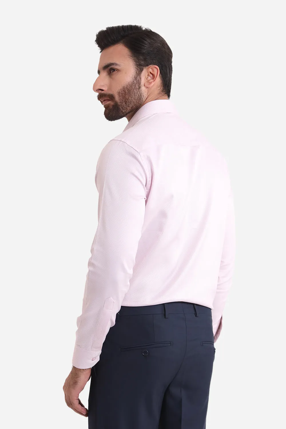 Textured Dress Shirt SFT238013-PK