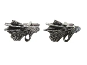 Textured Fishing Fly Cufflinks