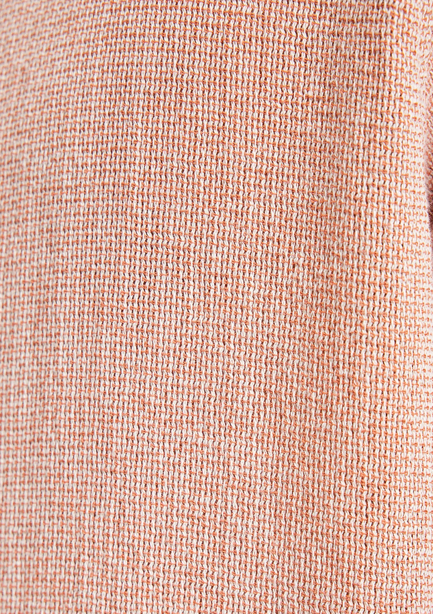 Textured Orange Shirt
