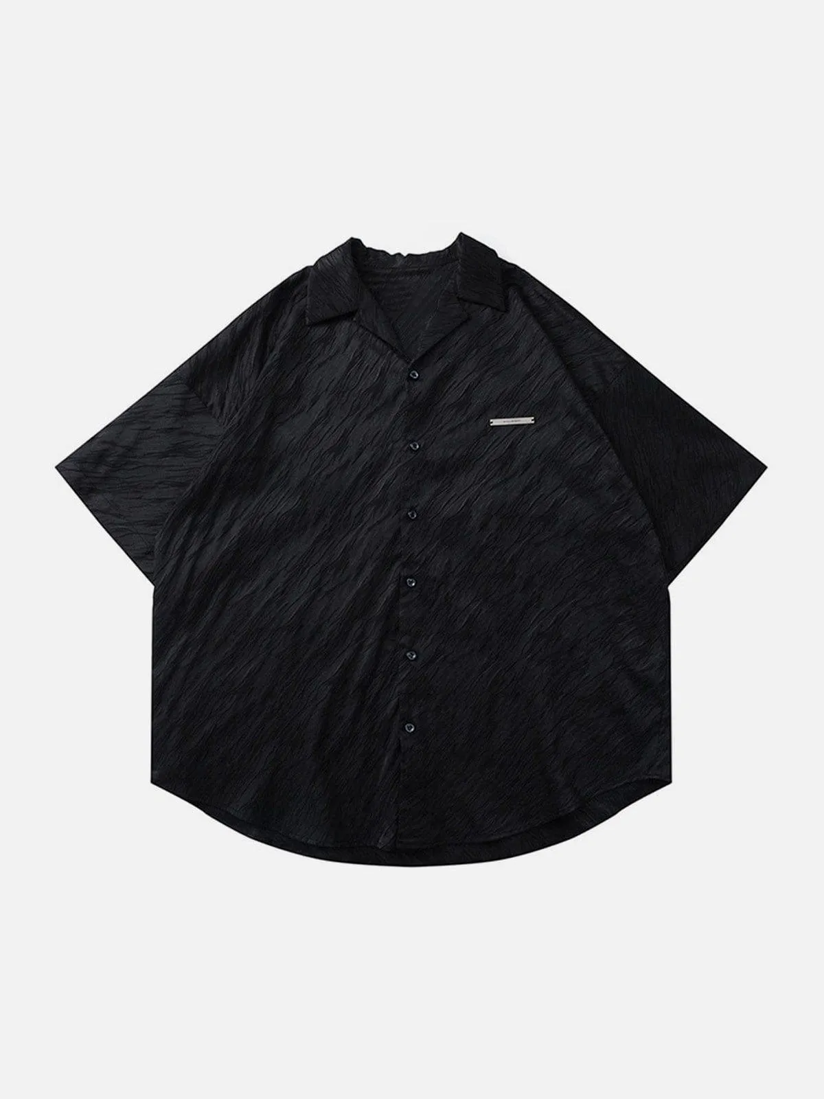 Textured Short Sleeve Shirt