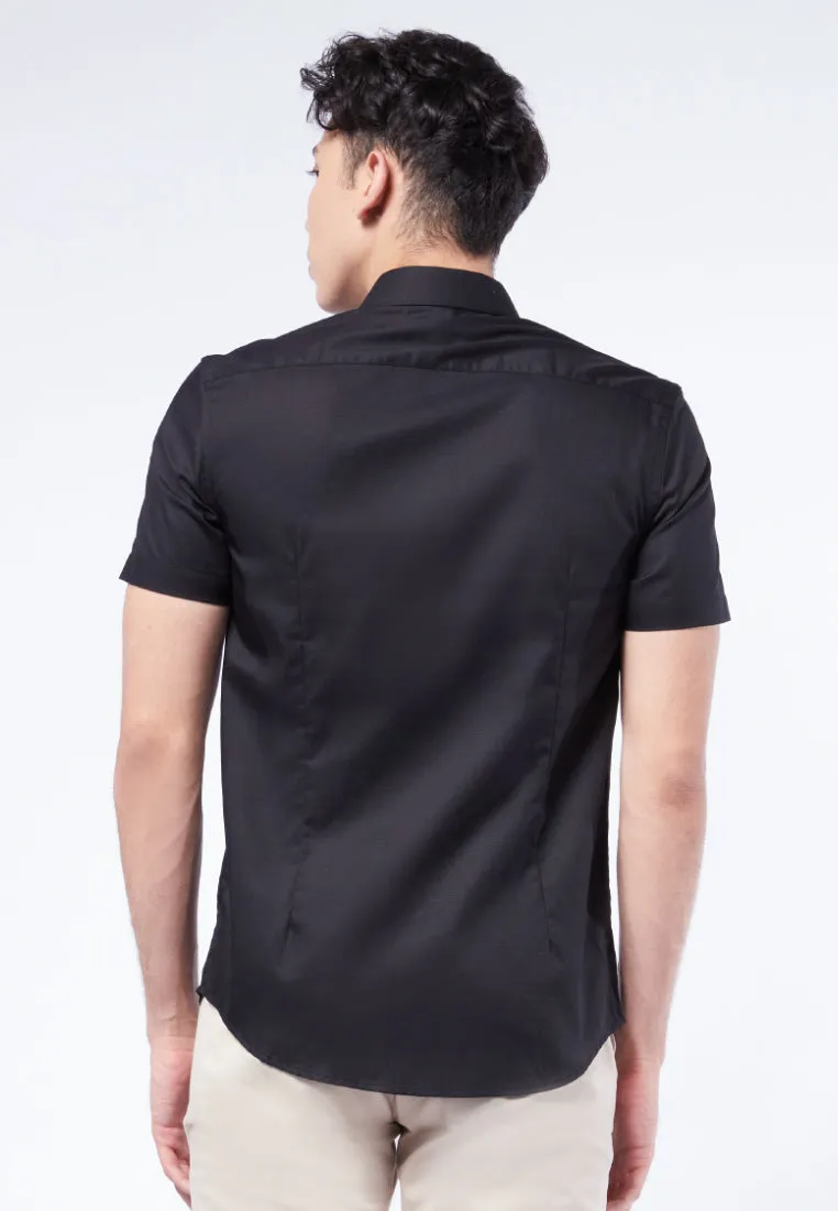 Textured Short Sleeve Shirt