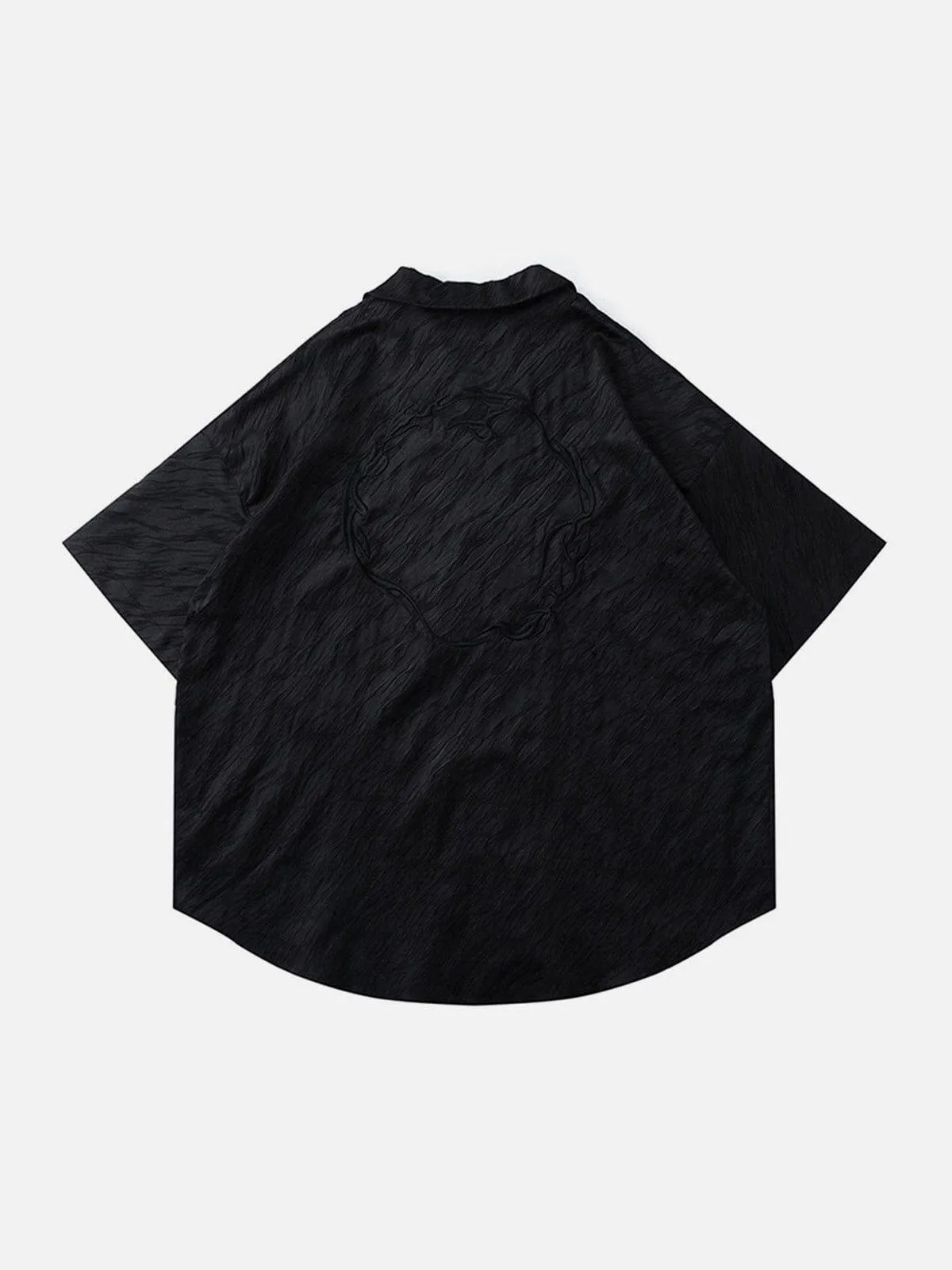 Textured Short Sleeve Shirt