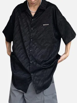 Textured Short Sleeve Shirt