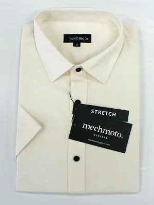 Textured S/S Shirt - White
