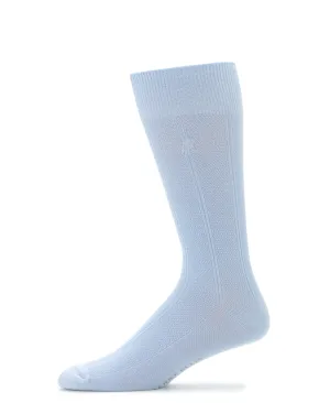 Textured Stitch Logo Socks