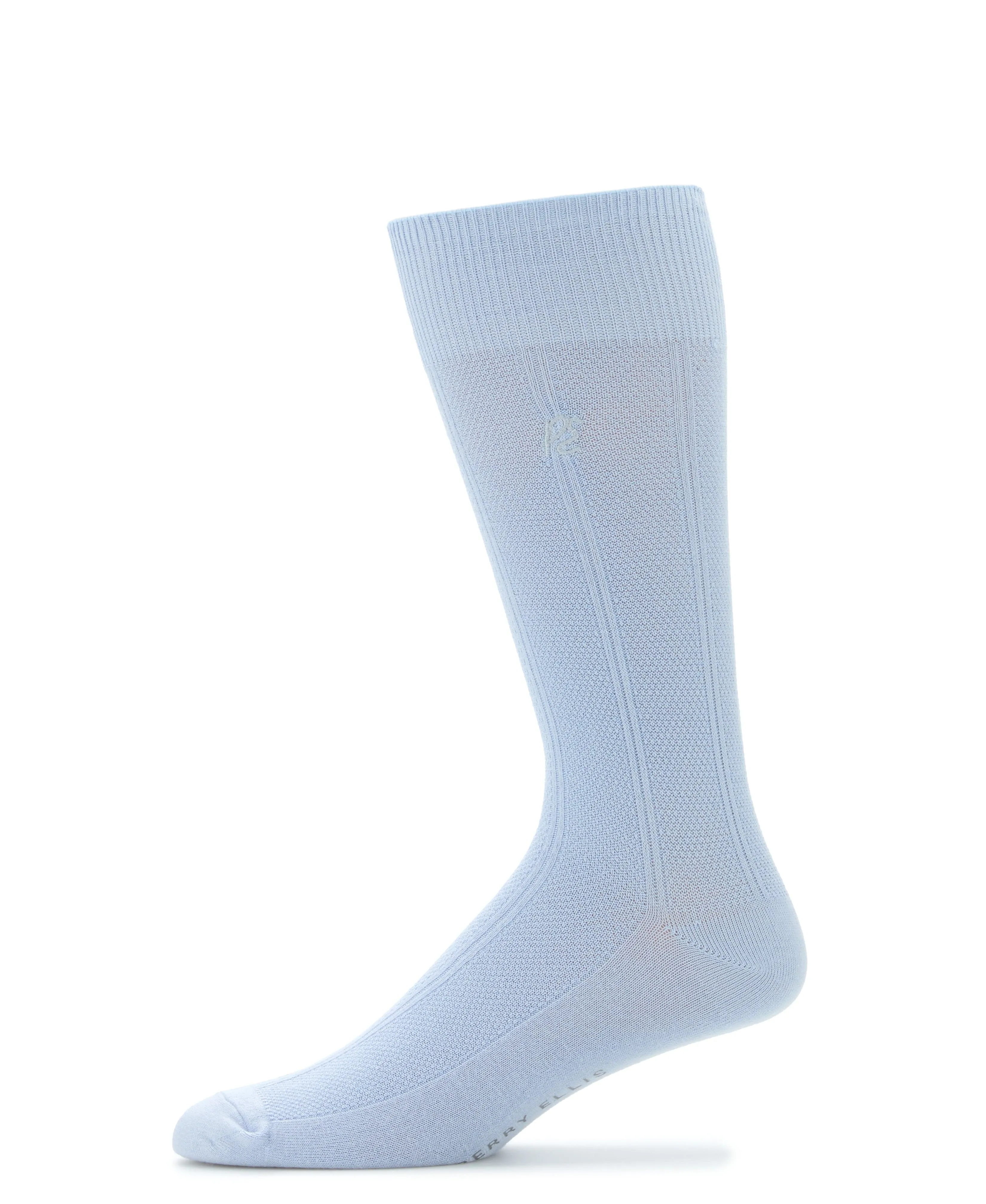 Textured Stitch Logo Socks