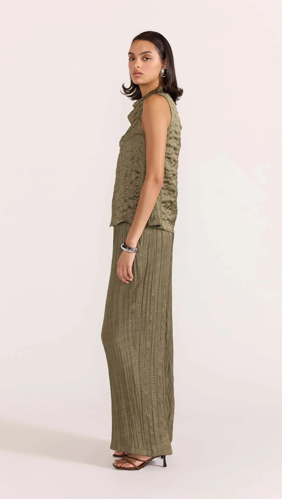 Thalia Top in Olive