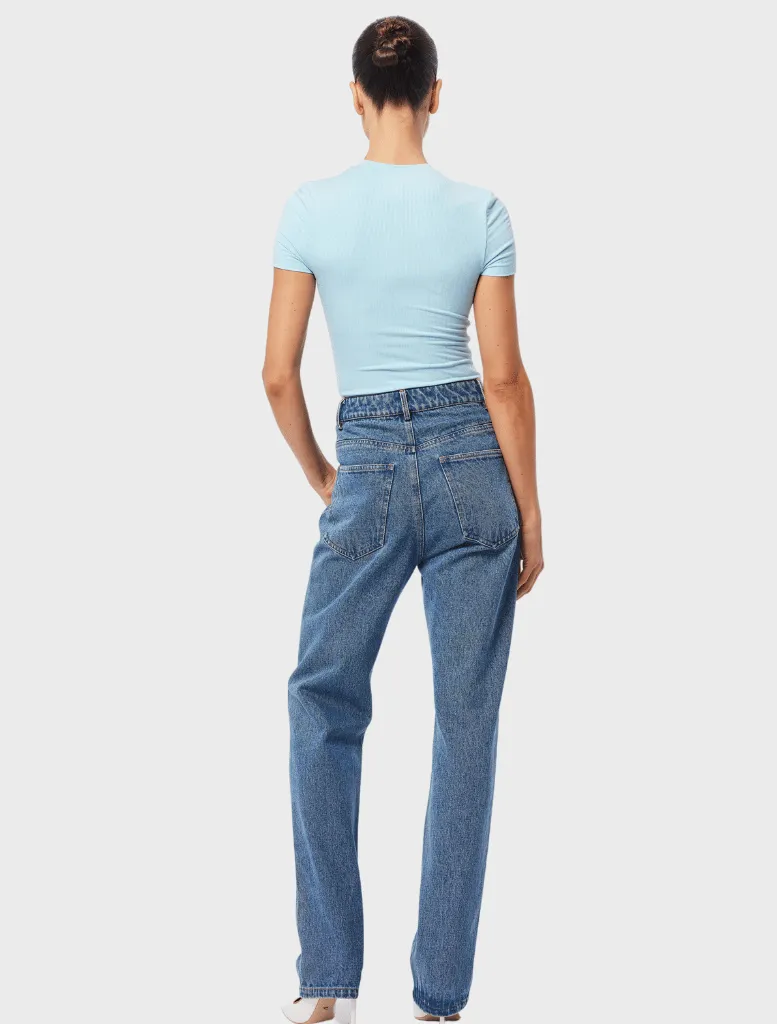 The Bowery Top - Mist Blue