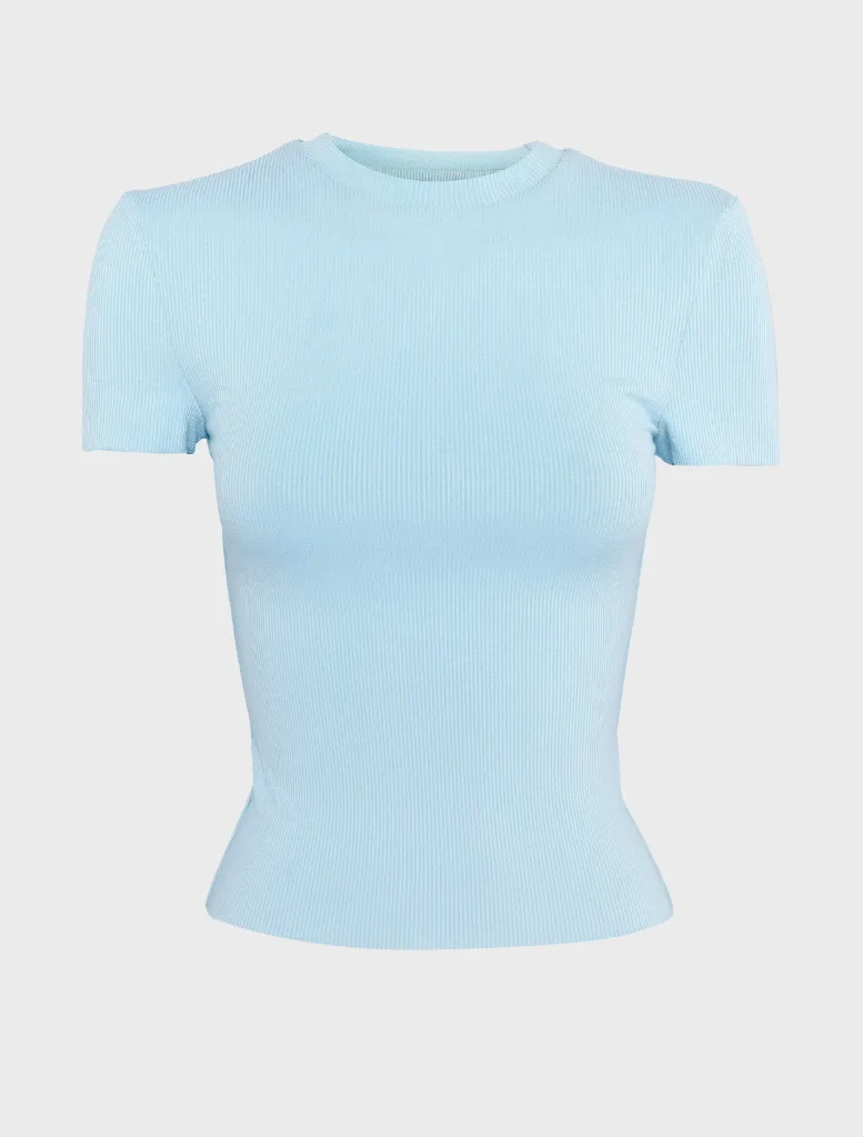 The Bowery Top - Mist Blue