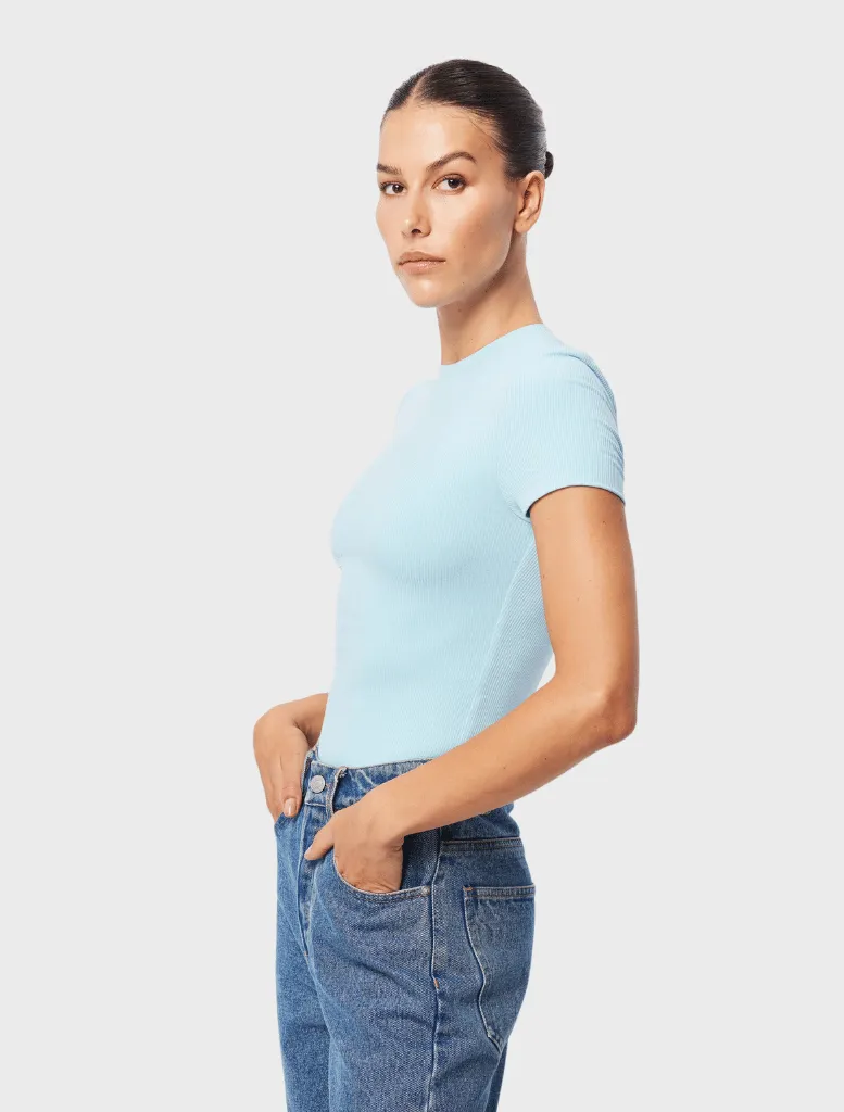 The Bowery Top - Mist Blue
