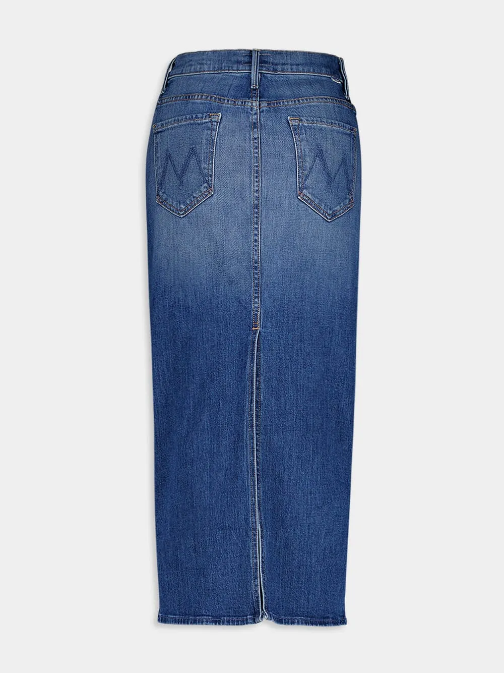 The Pencil Pusher Denim Midi Skirt