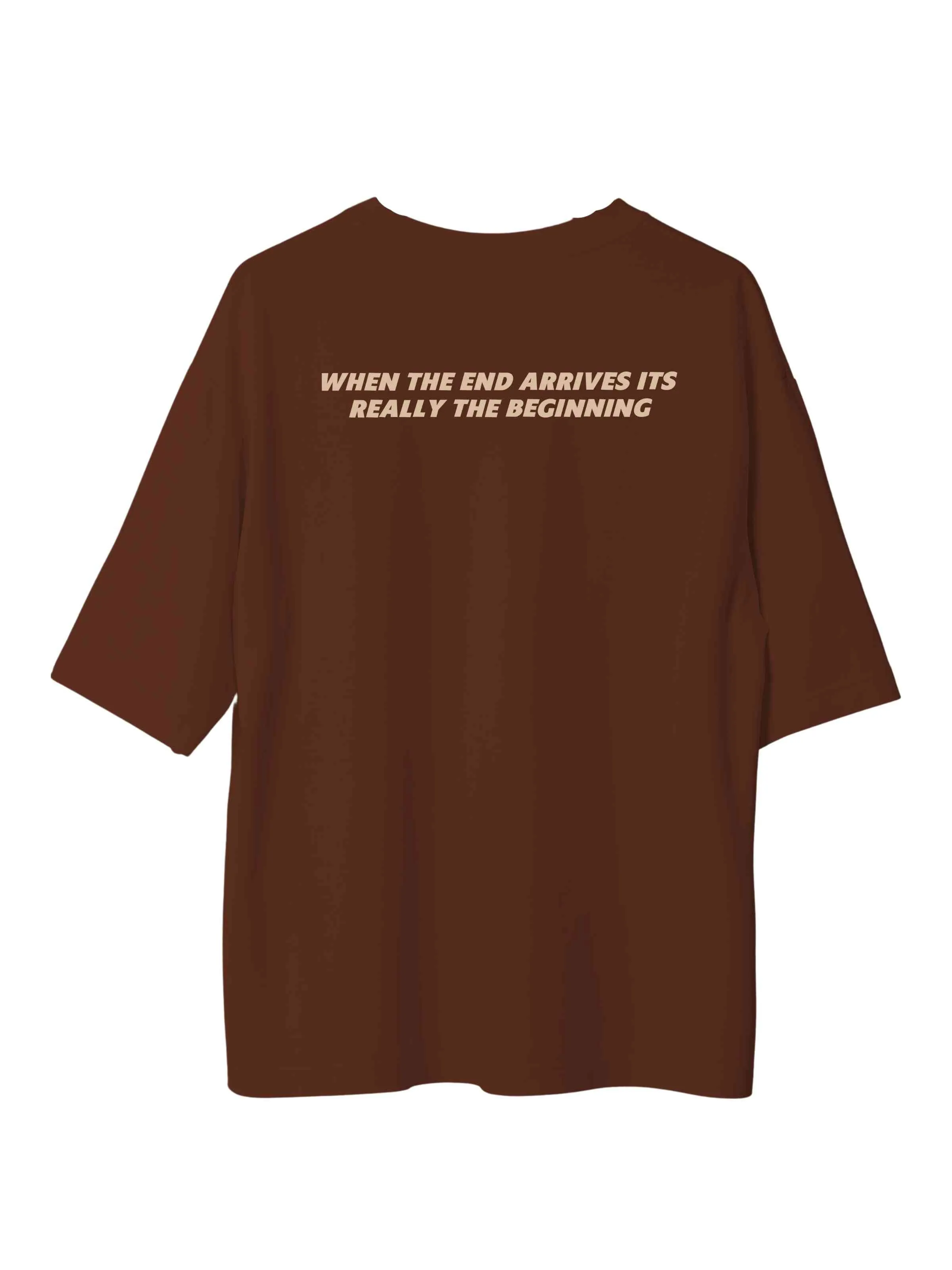 The Travis Scott : Dystopia: Burger Bae Oversized Tee For Men