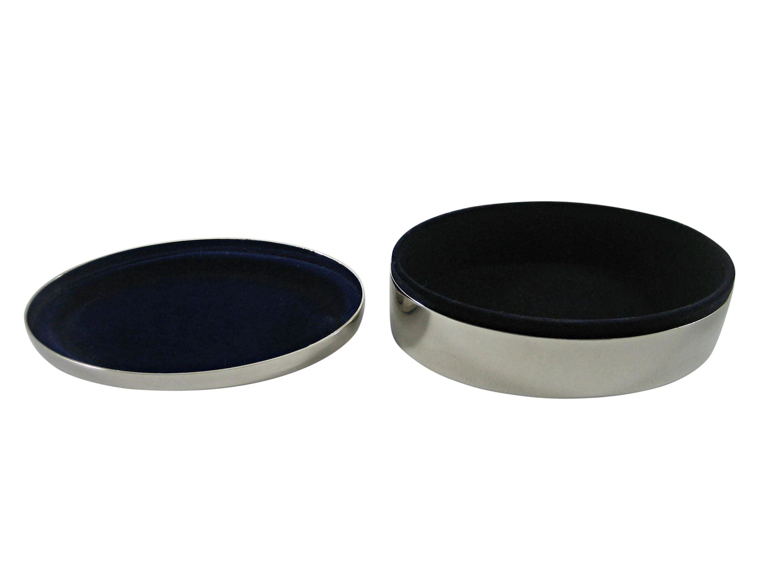Thin Bordered Republic of Seychelles Flag Oval Trinket Jewelry Box