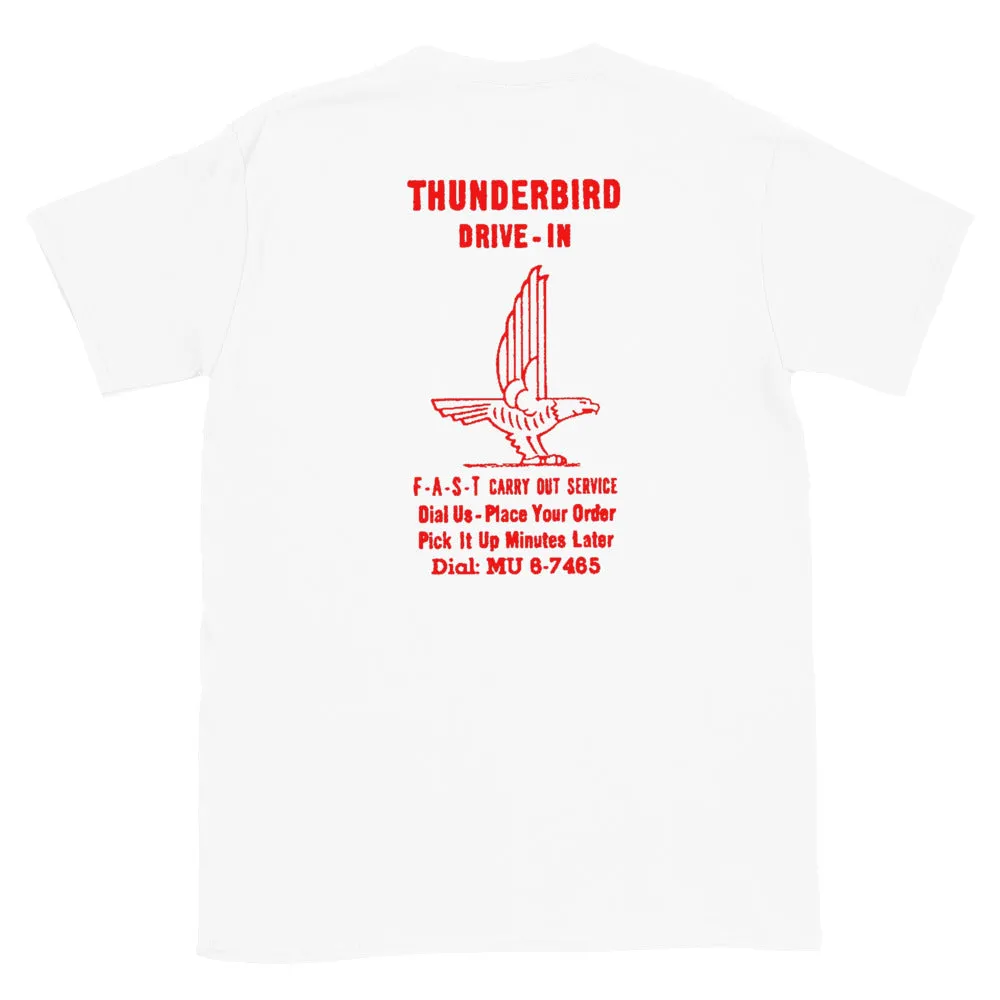 Thunderbird Drive-In Vintage logo Unisex T-Shirt