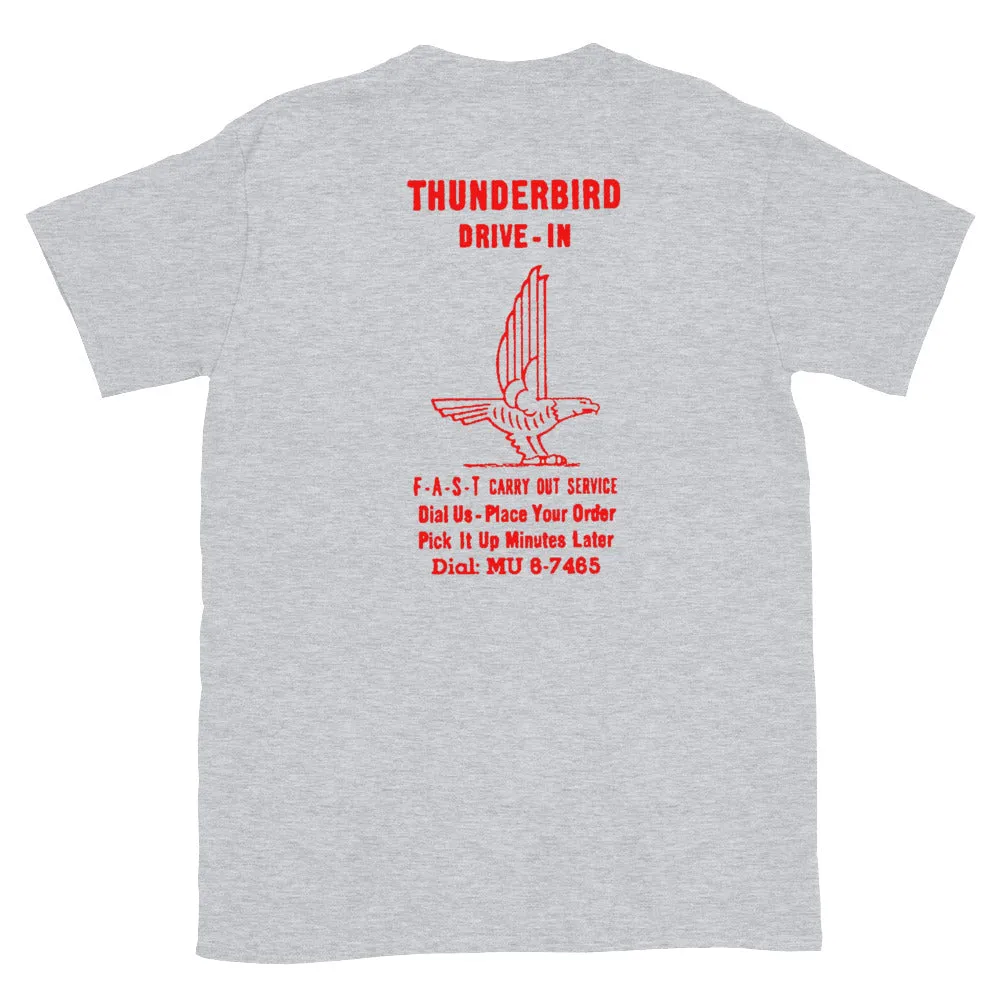 Thunderbird Drive-In Vintage logo Unisex T-Shirt