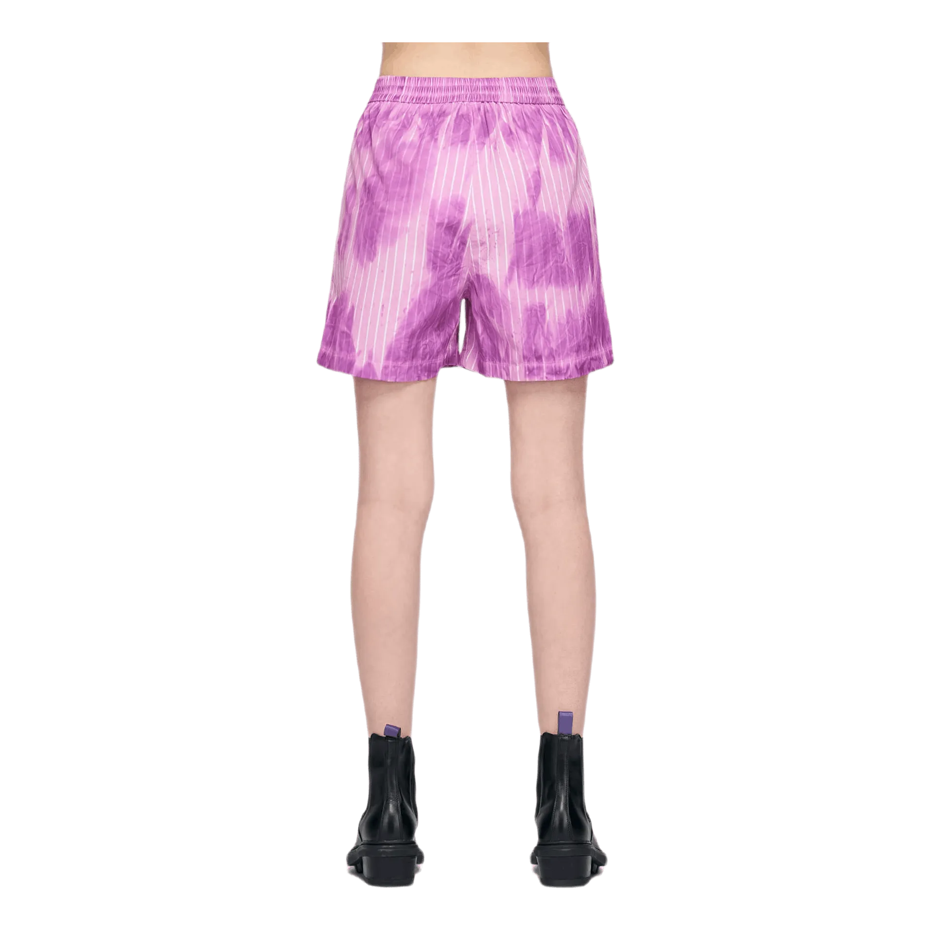 Tie Dye Loose Shorts Pink