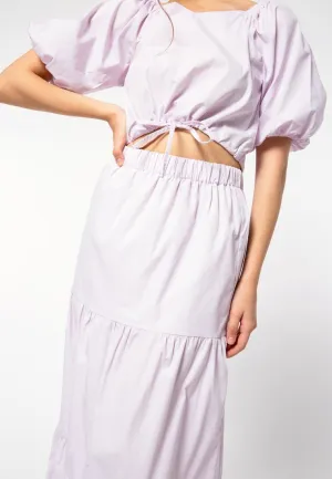 Tiered Maxi Skirt