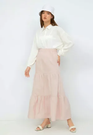 Tiered Maxi Skirt