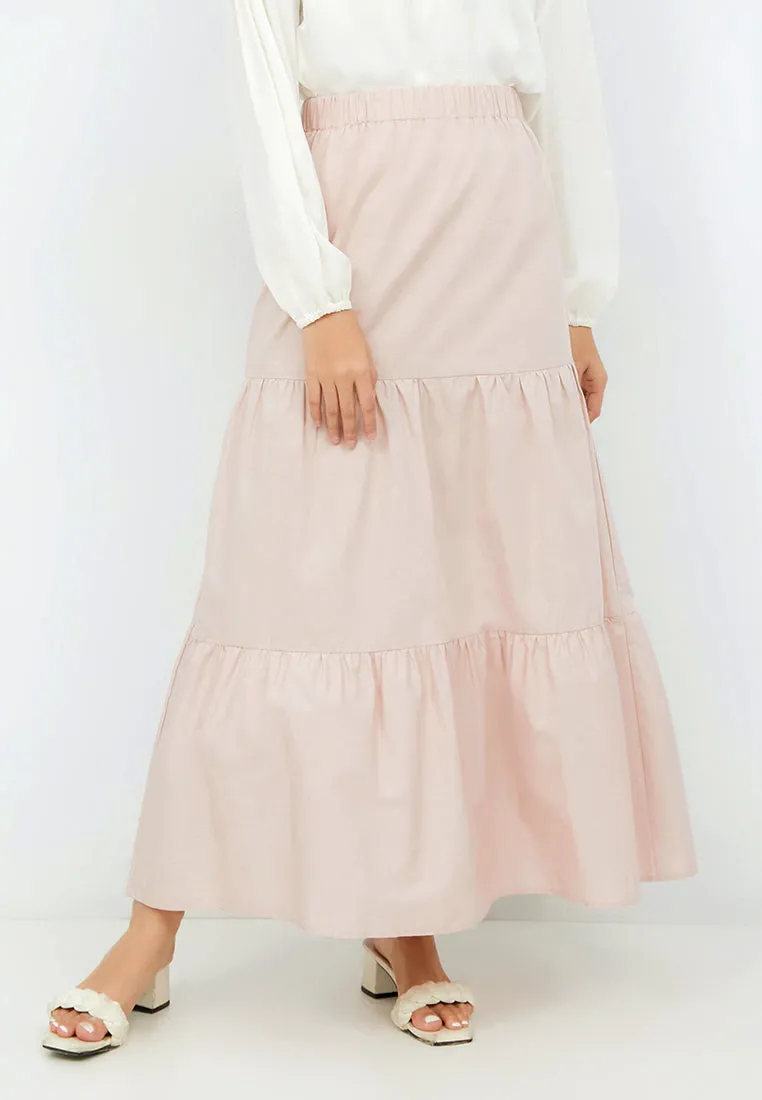 Tiered Maxi Skirt