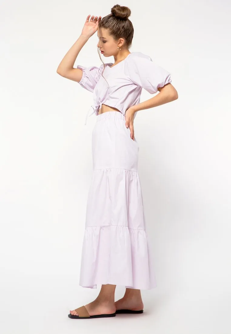 Tiered Maxi Skirt