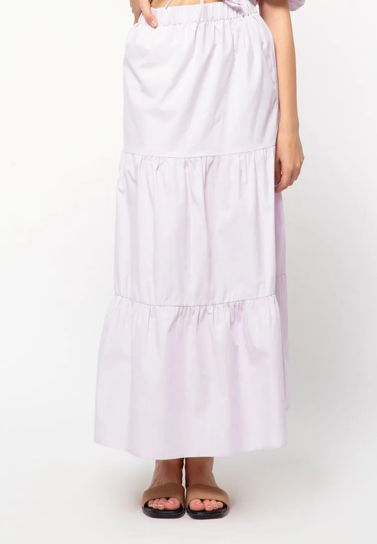 Tiered Maxi Skirt