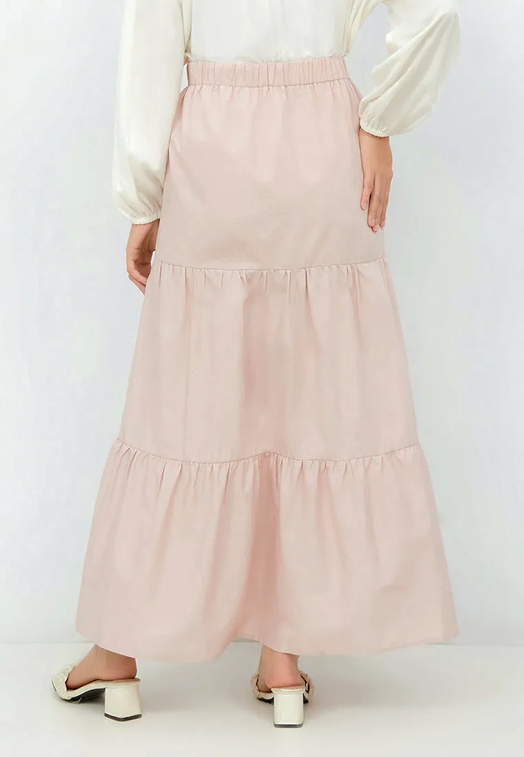 Tiered Maxi Skirt