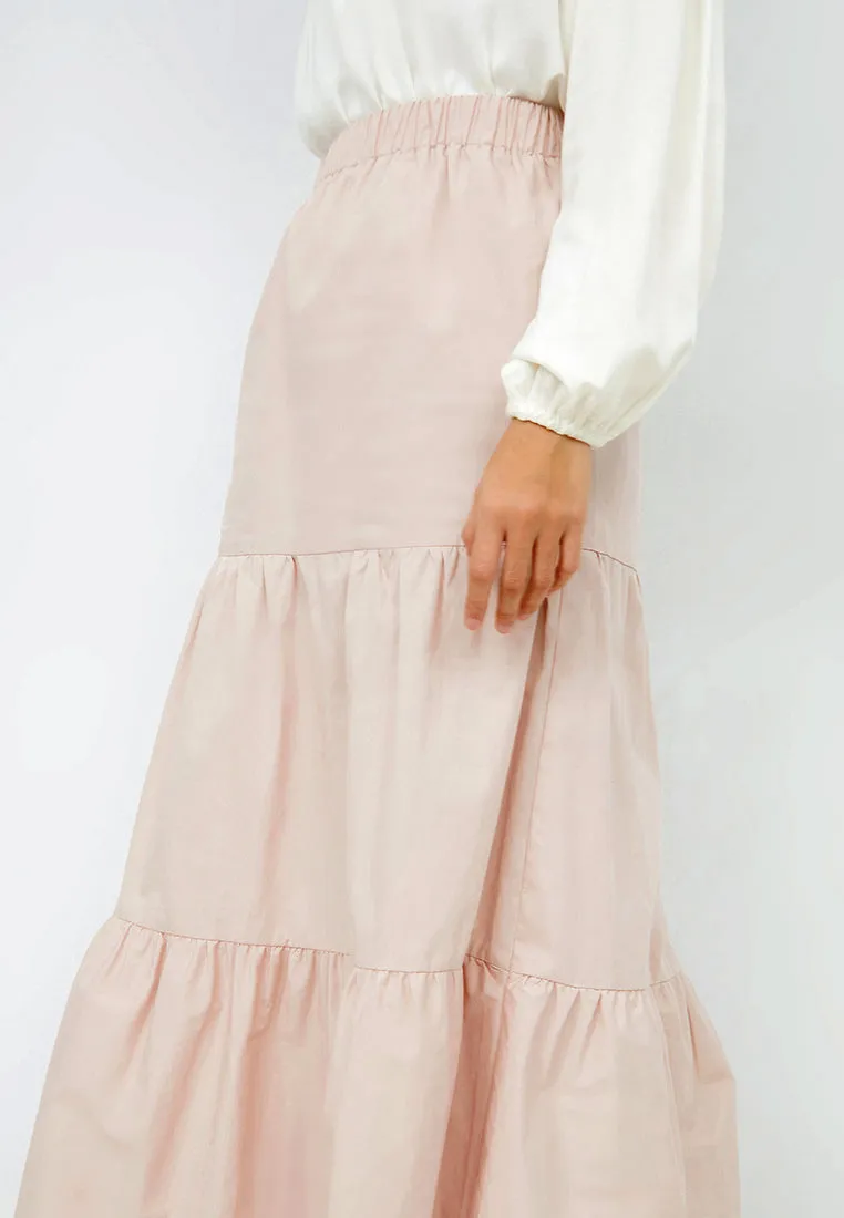 Tiered Maxi Skirt