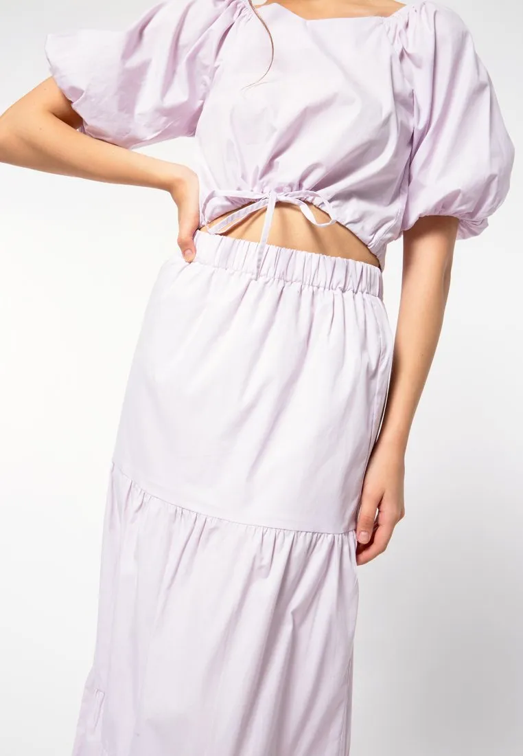 Tiered Maxi Skirt