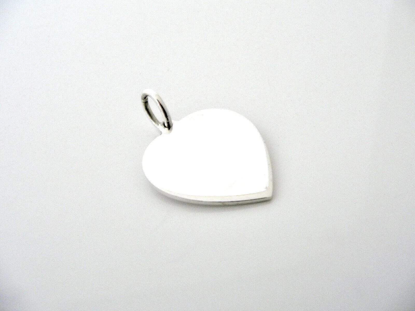Tiffany & Co Silver Heart Pendant Charm 4 Necklace Bracelet Vintage Gift Love