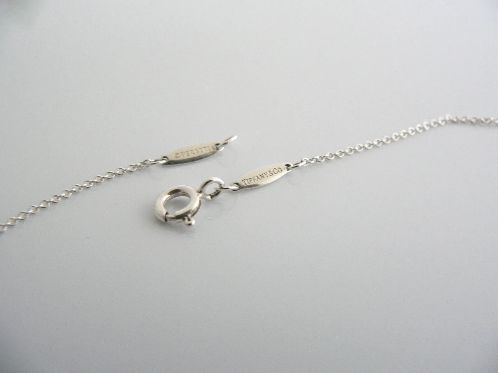 Tiffany & Co Star Necklace Pendant Charm Chain Elsa Peretti Love Silver Gift Art