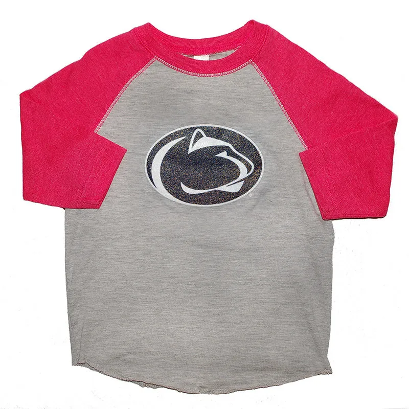 Toddler 3/4 Sleeve Penn State T-Shirt
