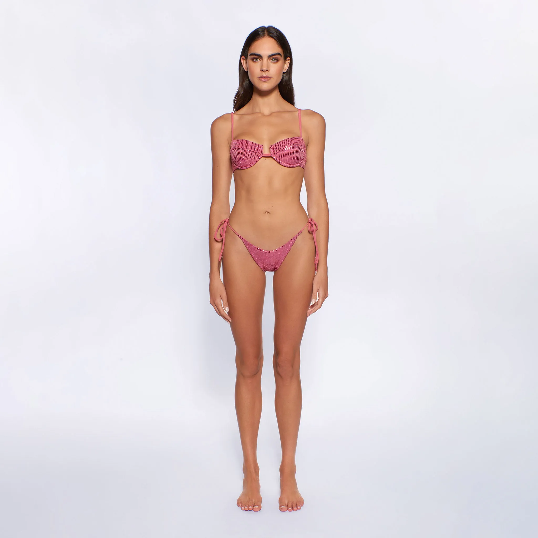 Tonie Textured Bikini Bottom