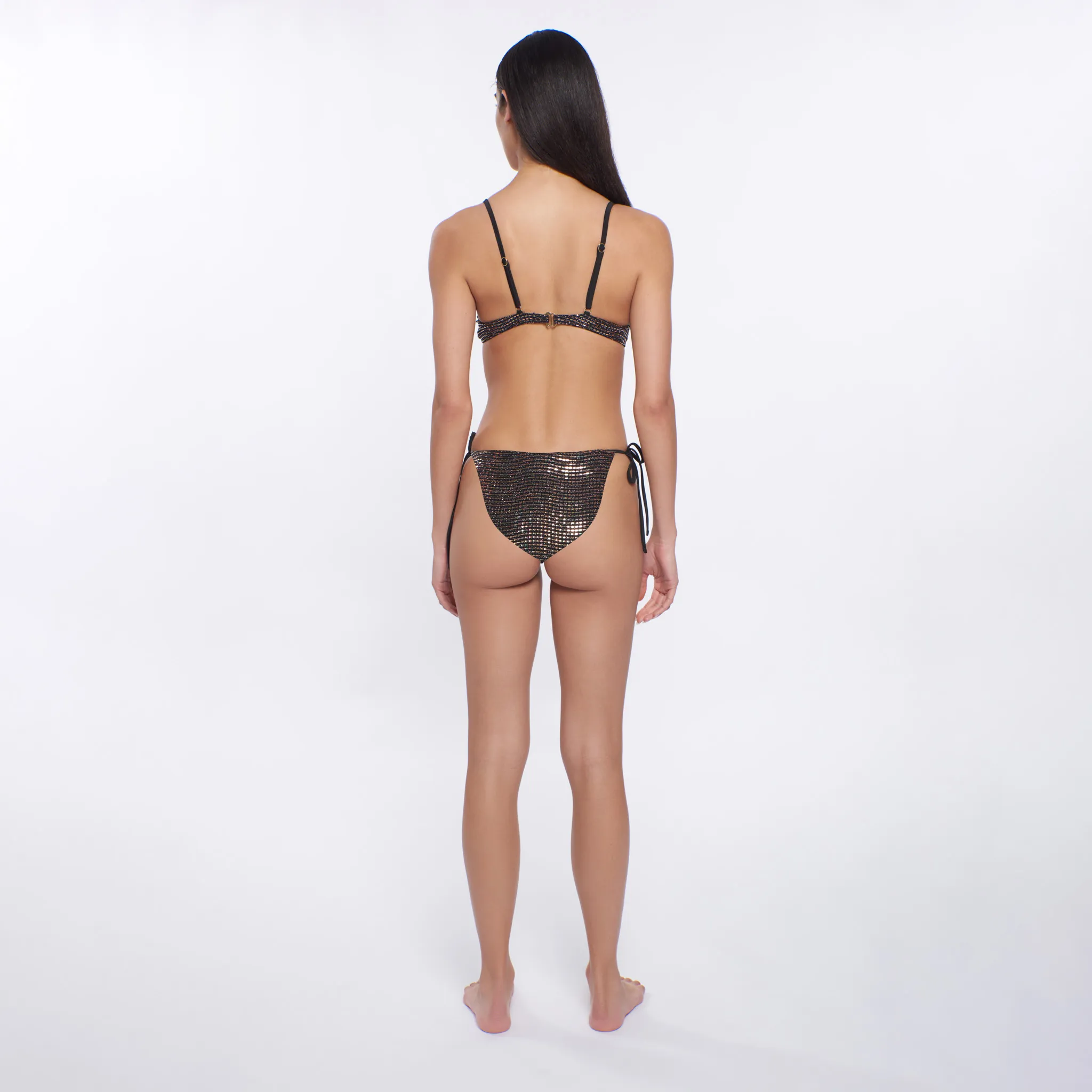 Tonie Textured Bikini Bottom