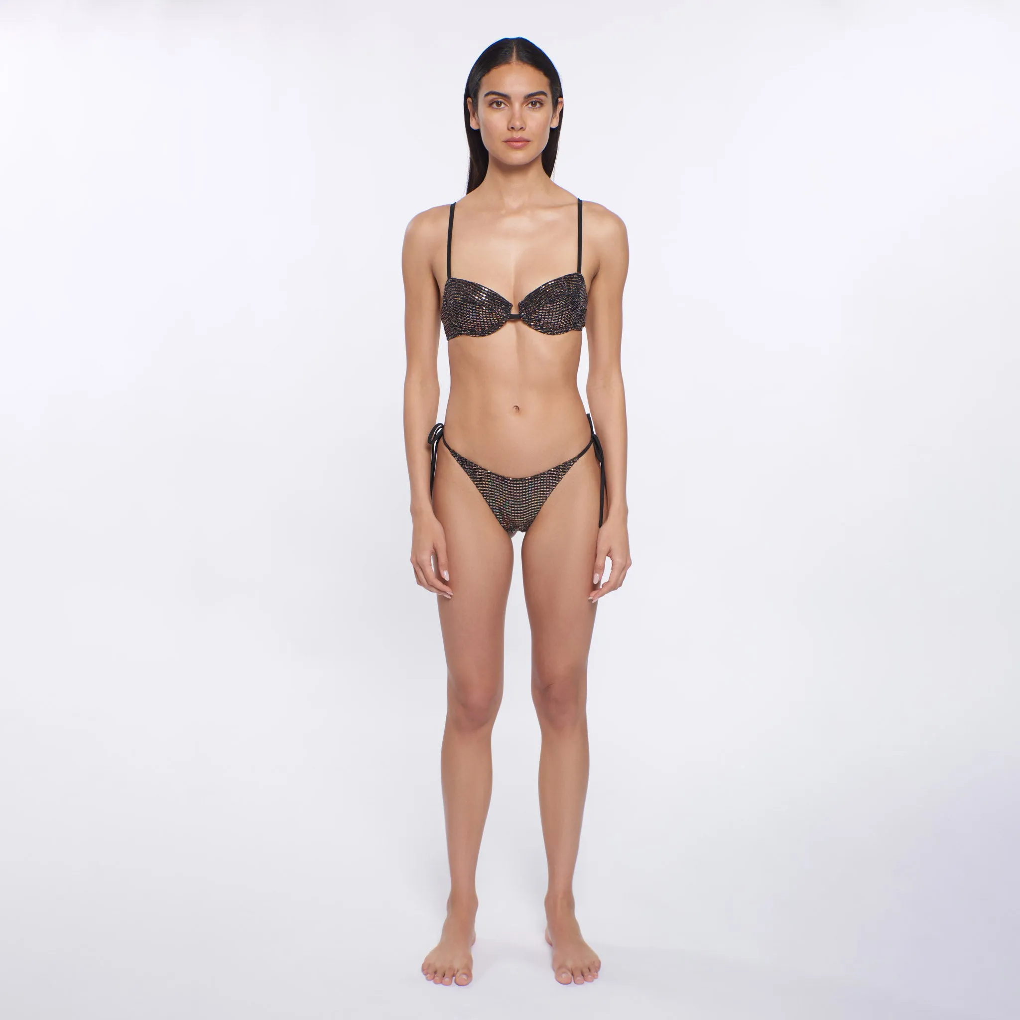 Tonie Textured Bikini Bottom