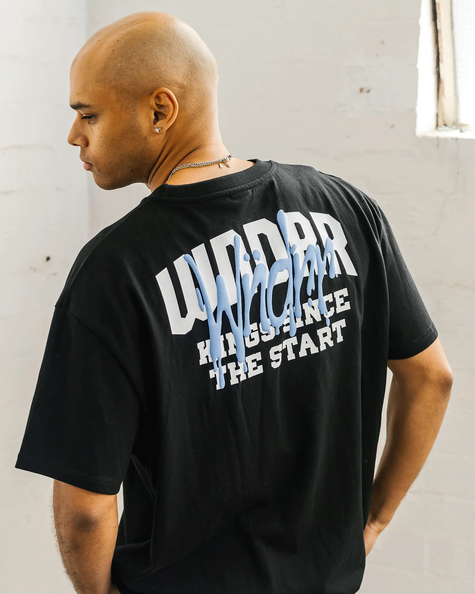 TOP TIER BOX FIT TEE - BLACK