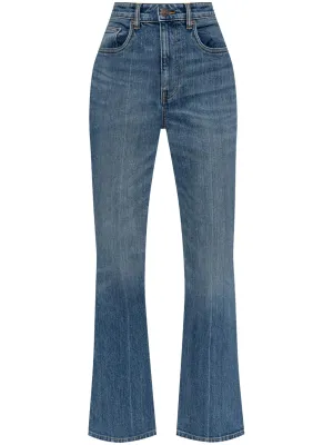 Tory Burch Slim Vintage Indigo Jeans