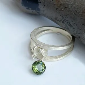 Tourmaline - Green Round Cut - 0.95ct