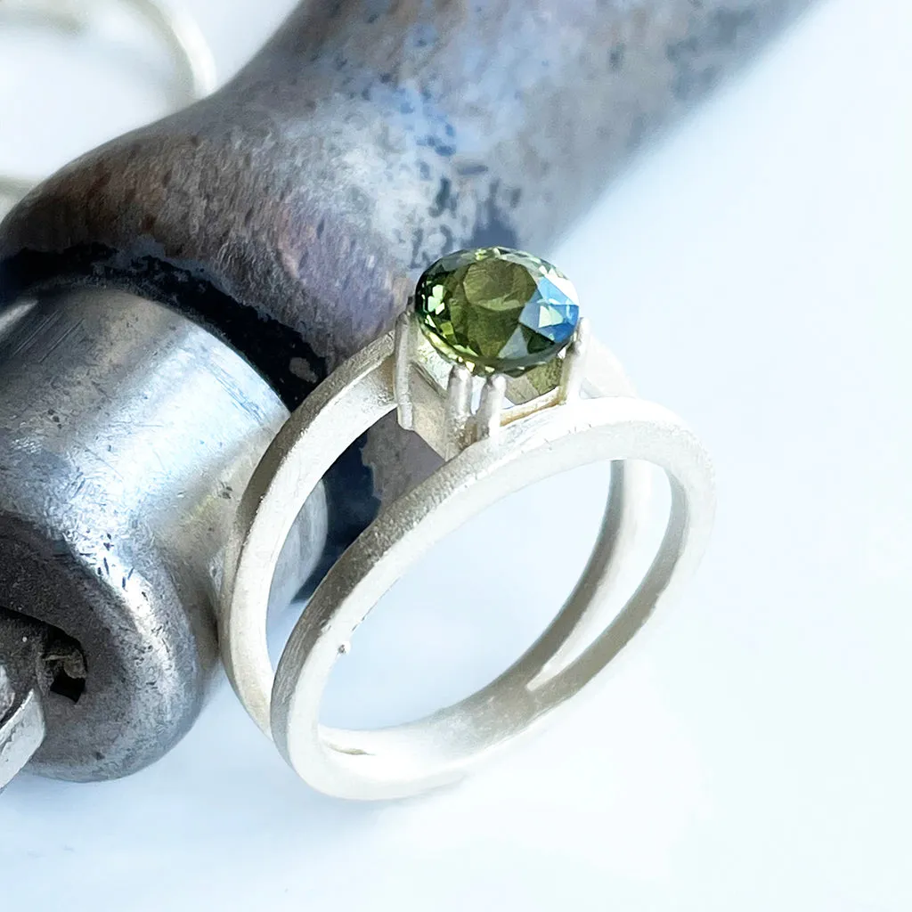 Tourmaline - Green Round Cut - 0.95ct