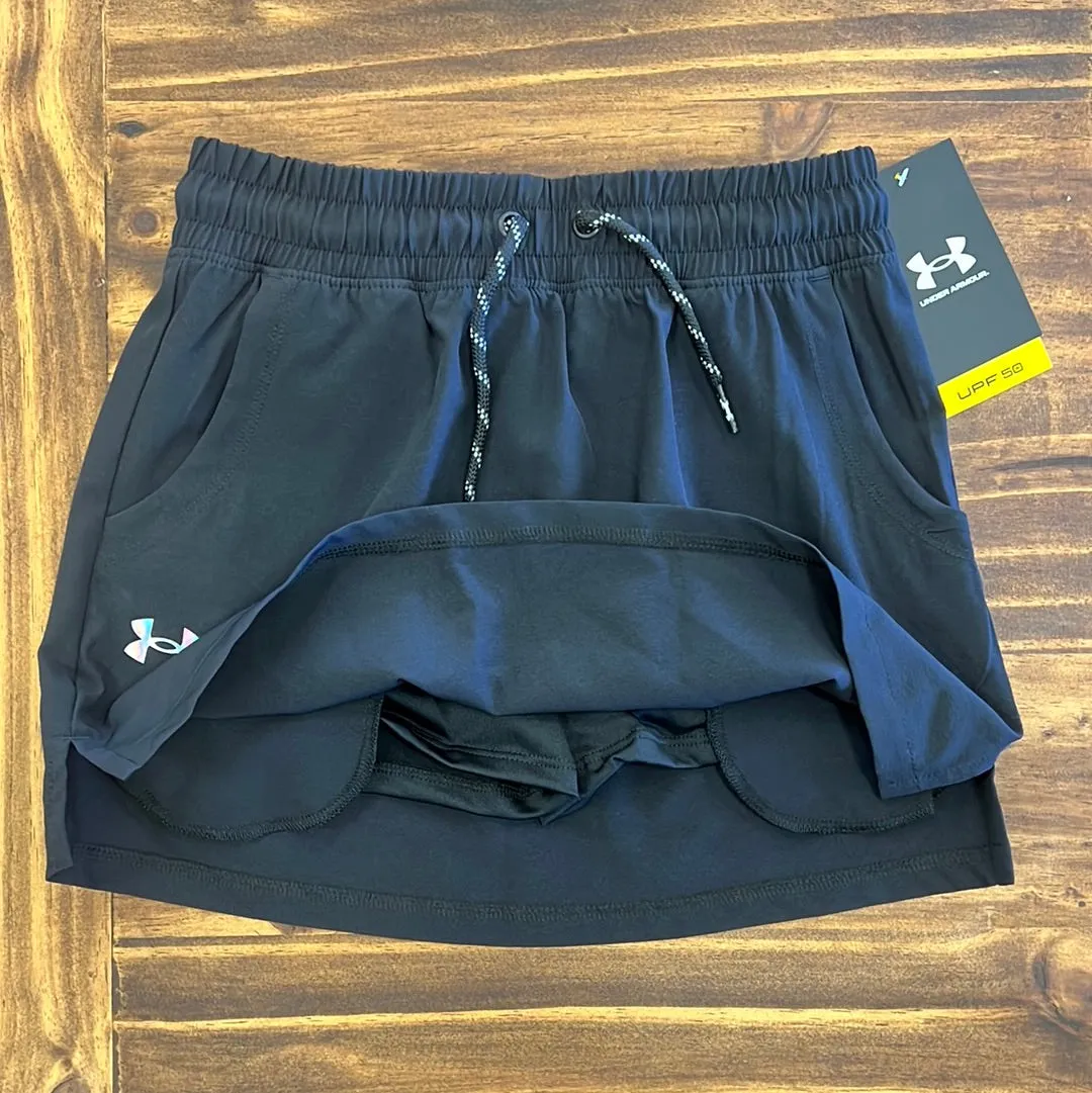 Under Armour Youth Girl UA Base Skort - Black