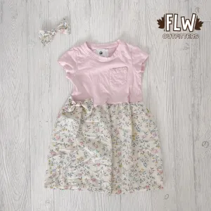 Upcycled Dress 18m-4T Mini Wildflowers