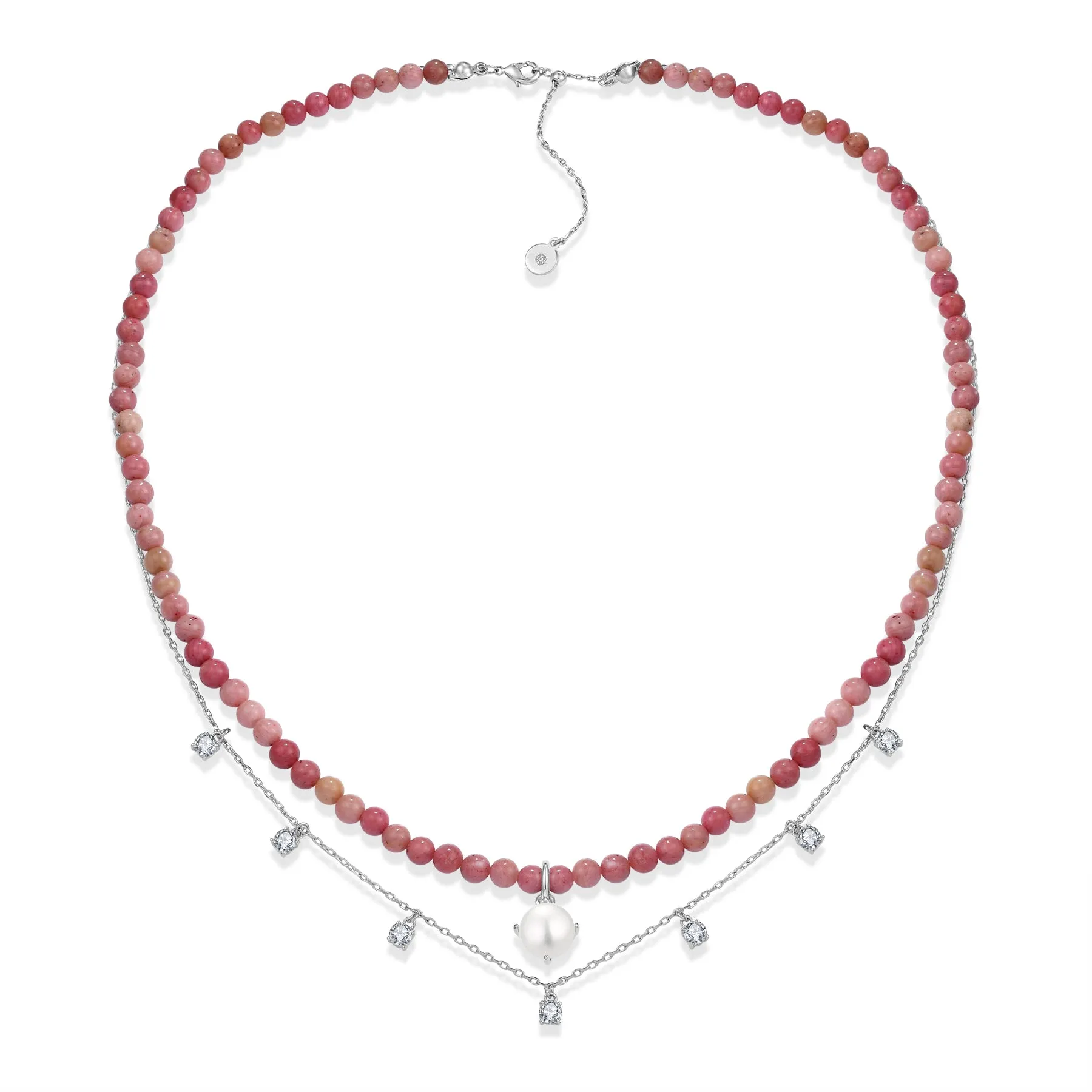 URBAN ORCHID LAYERED NECKLACE