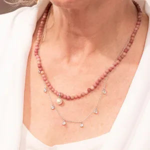 URBAN ORCHID LAYERED NECKLACE