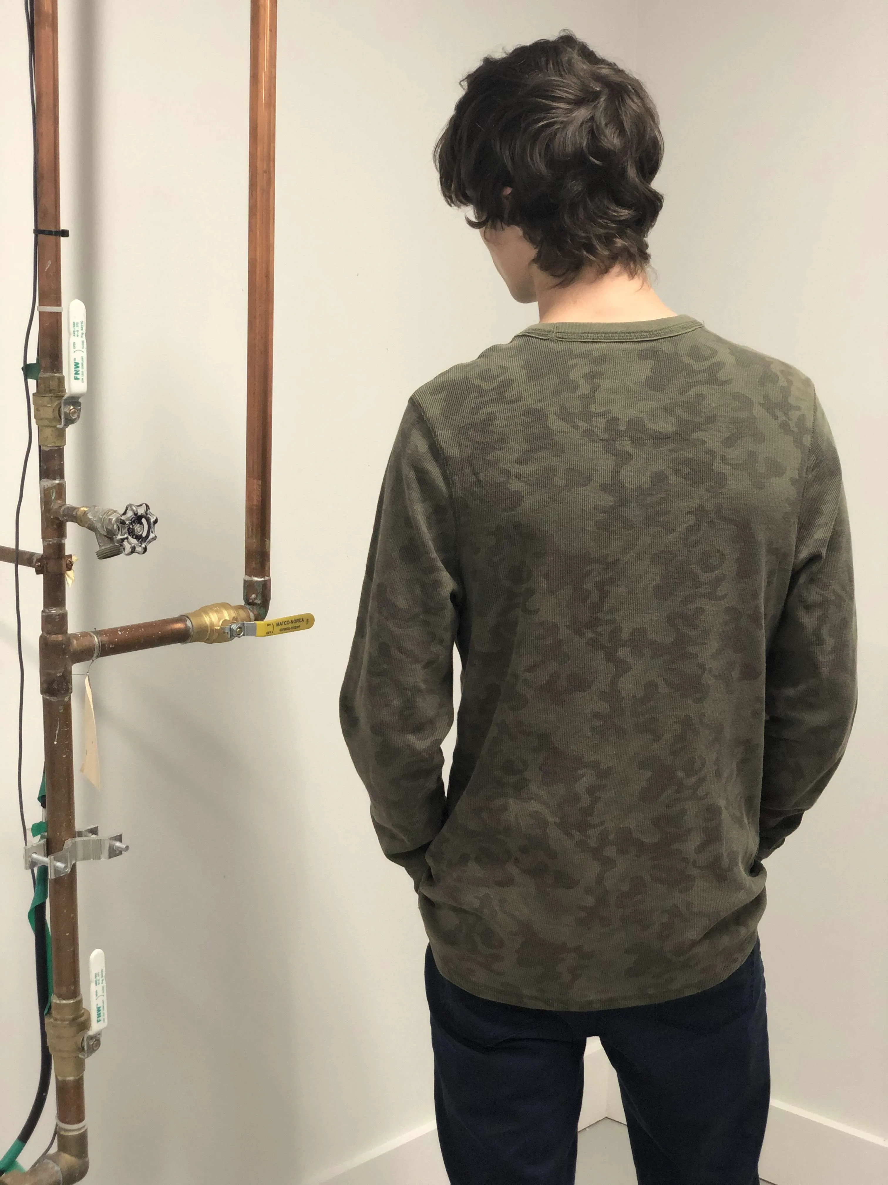 Urban Pipeline Camo Longsleeve Size L