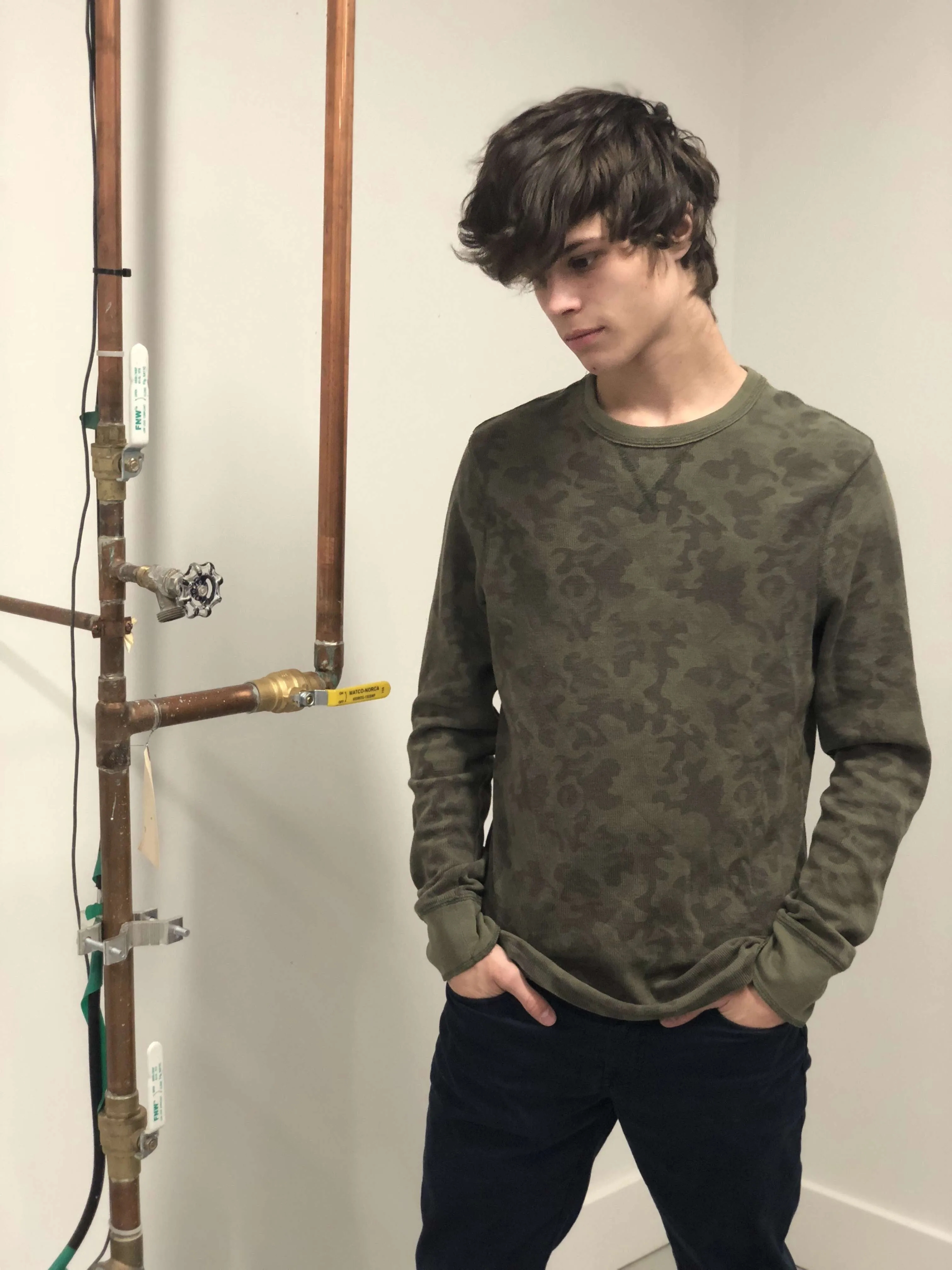 Urban Pipeline Camo Longsleeve Size L